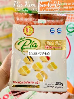 bánh pía kim sa hải sơn 6 vị